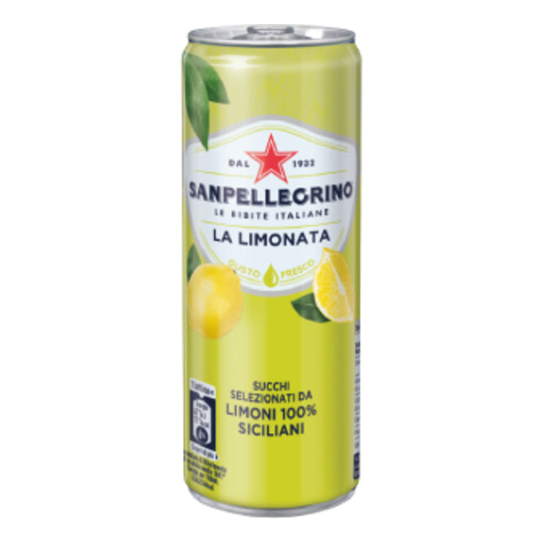 SANPELLEGRINO LIMONATA -33CL (24 pz) LATTINA